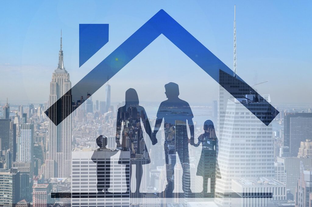 family, father, mother, child, girl, house, roof, home, security, protection, unit, family constellation, family members, constellation, perception, relationship, psychotherapy, psychology, group, family, family, family, family, family, home